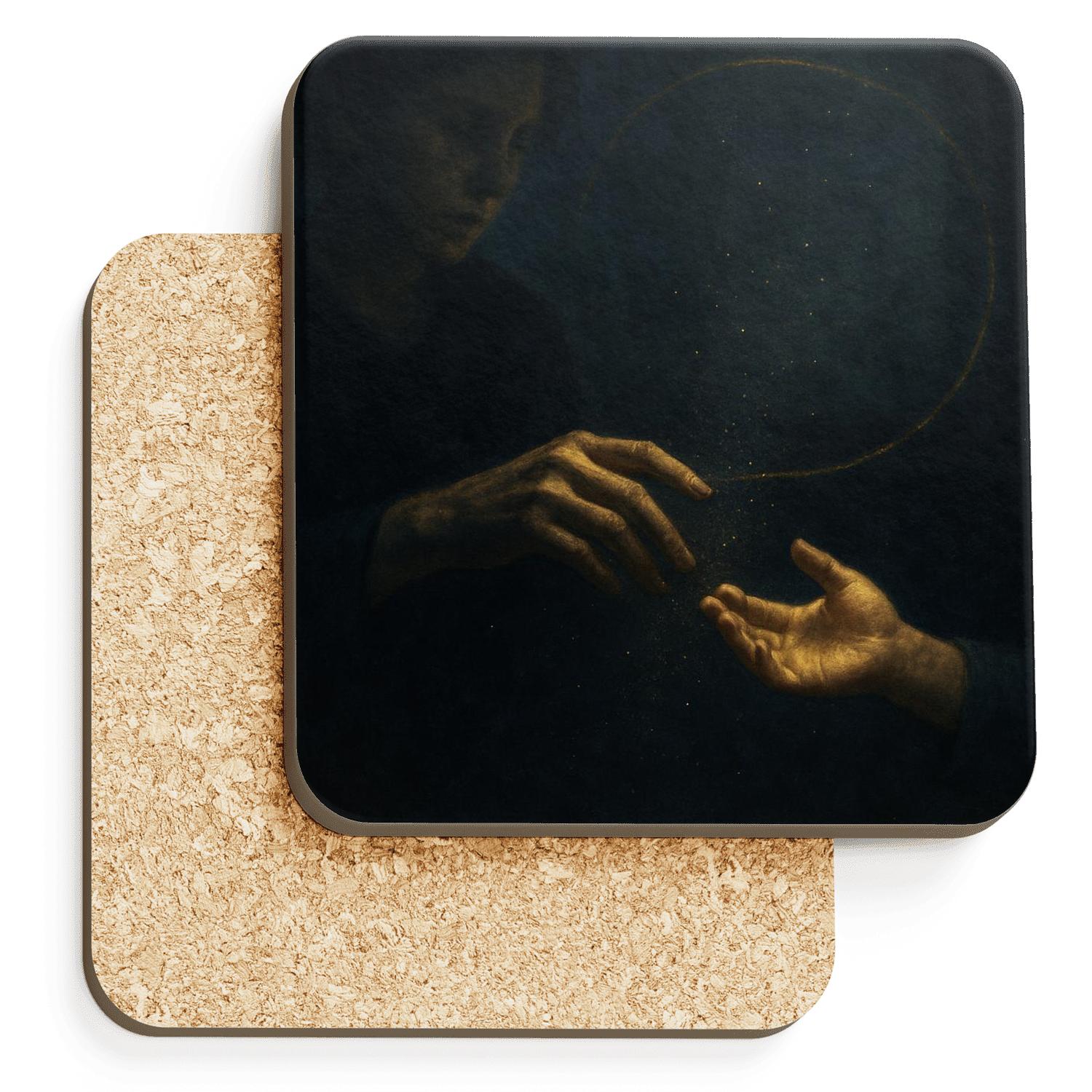Gravity Of Her Promise absorbent drink coasters