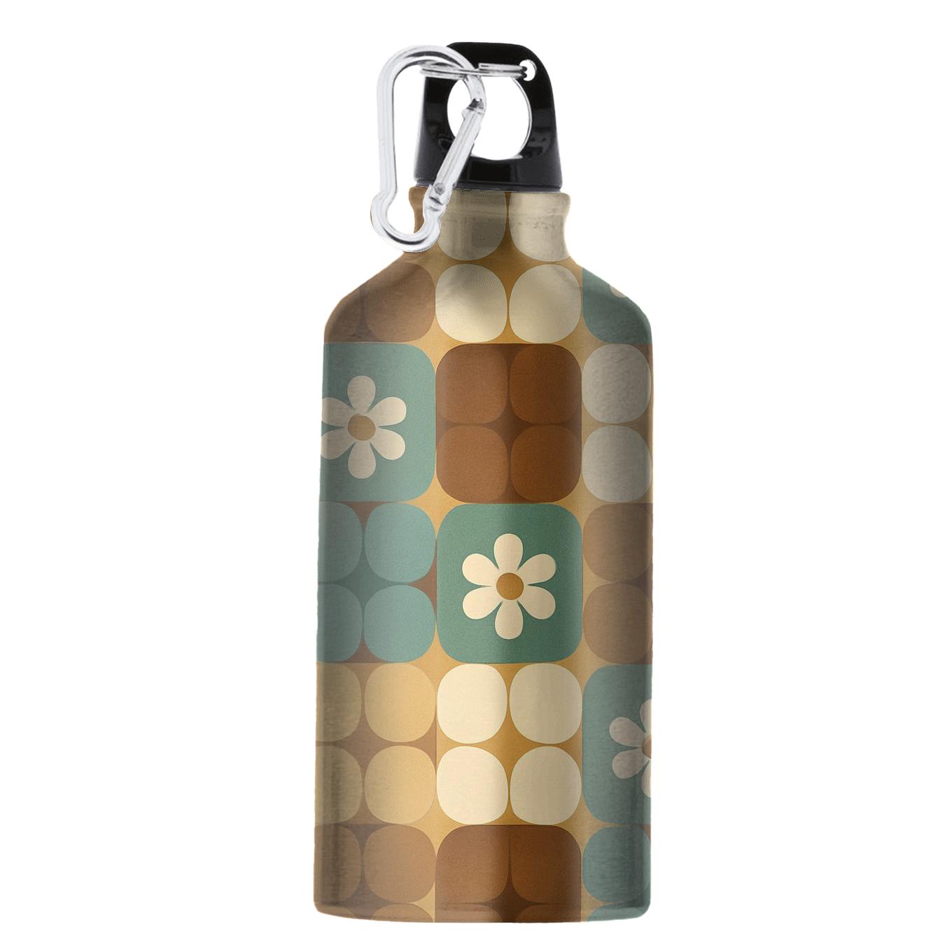 Velvet Lounge Checker Bloom stylish sports bottles