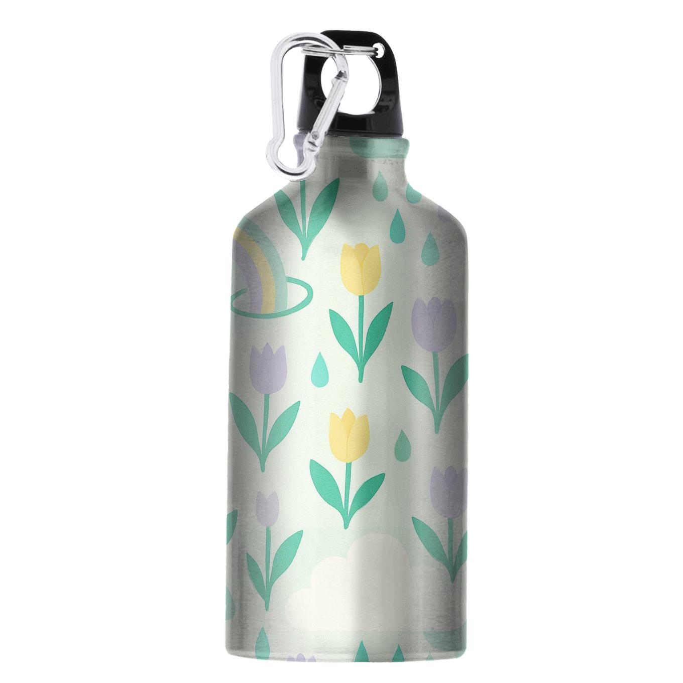 Spring Rainstorm Rainbow Orbit sports bottles with lids