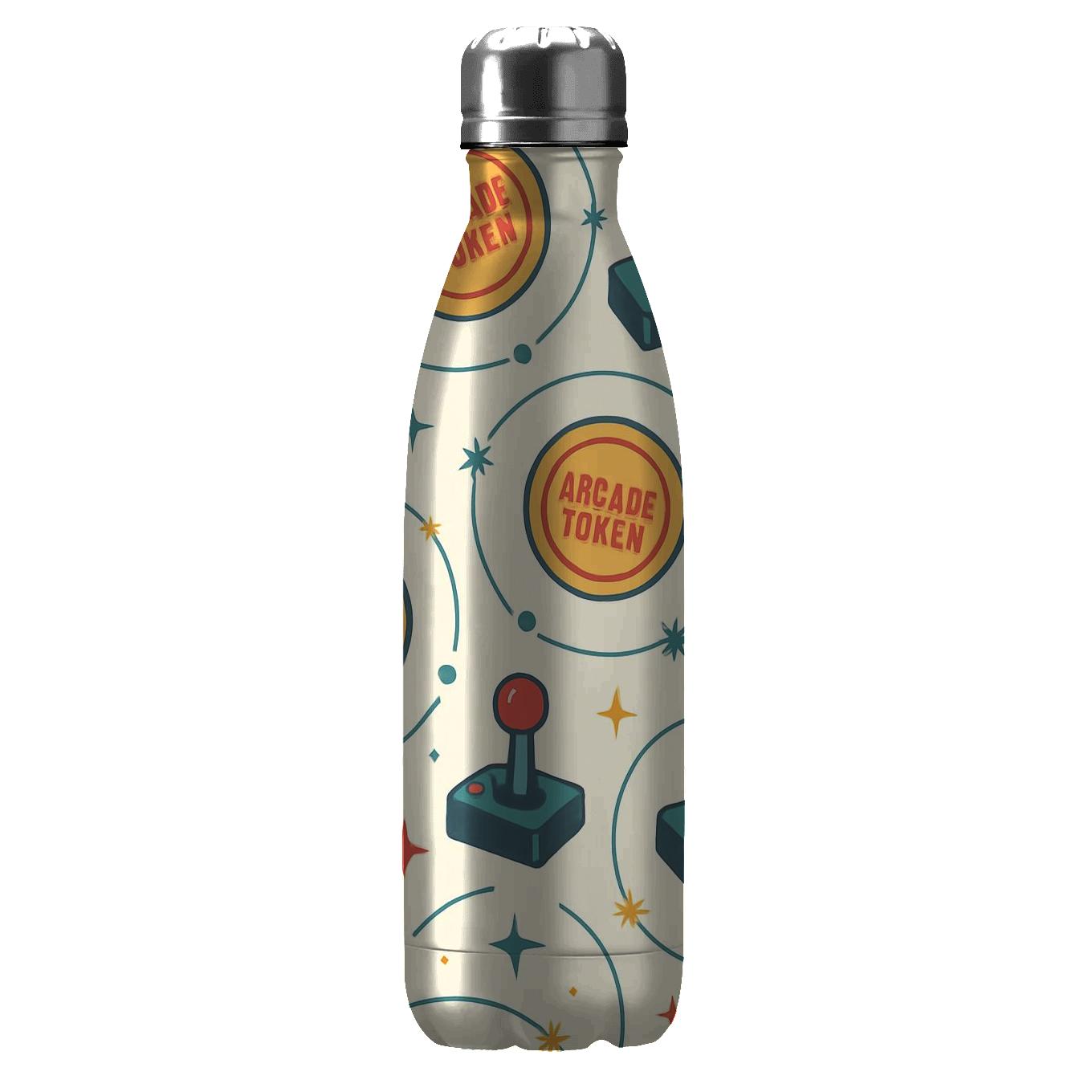 Arcade Token Orbit water bottle cups
