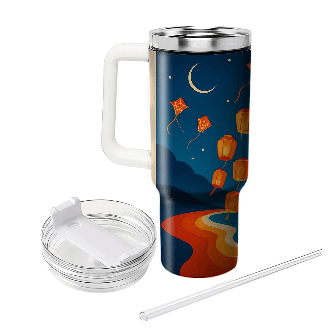 Lantern Kite Tide Festival travel tumblers