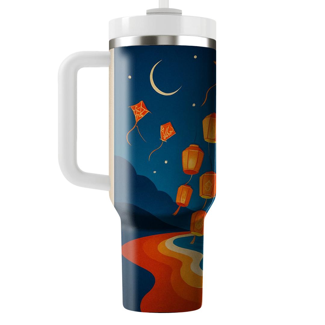 Lantern Kite Tide Festival travel tumblers