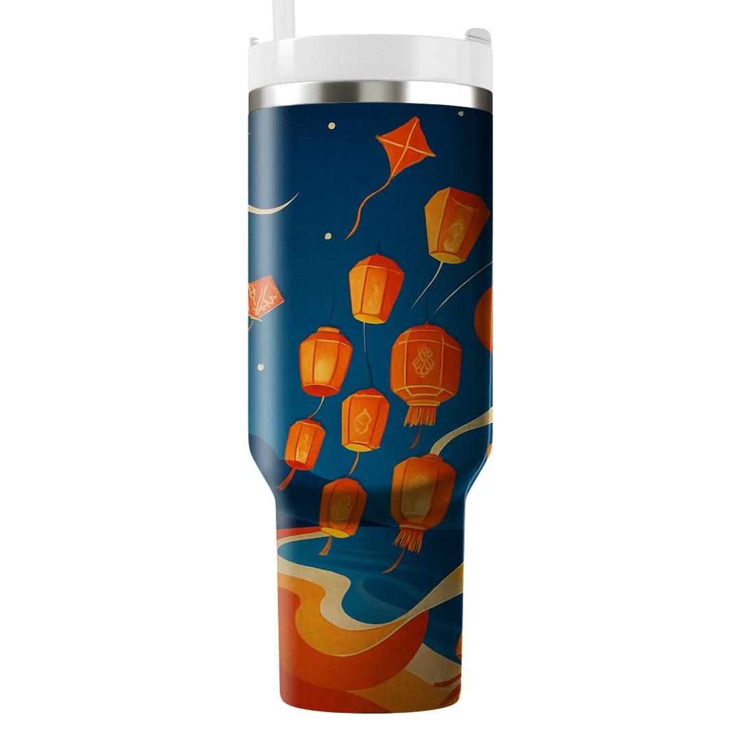 Lantern Kite Tide Festival travel tumblers