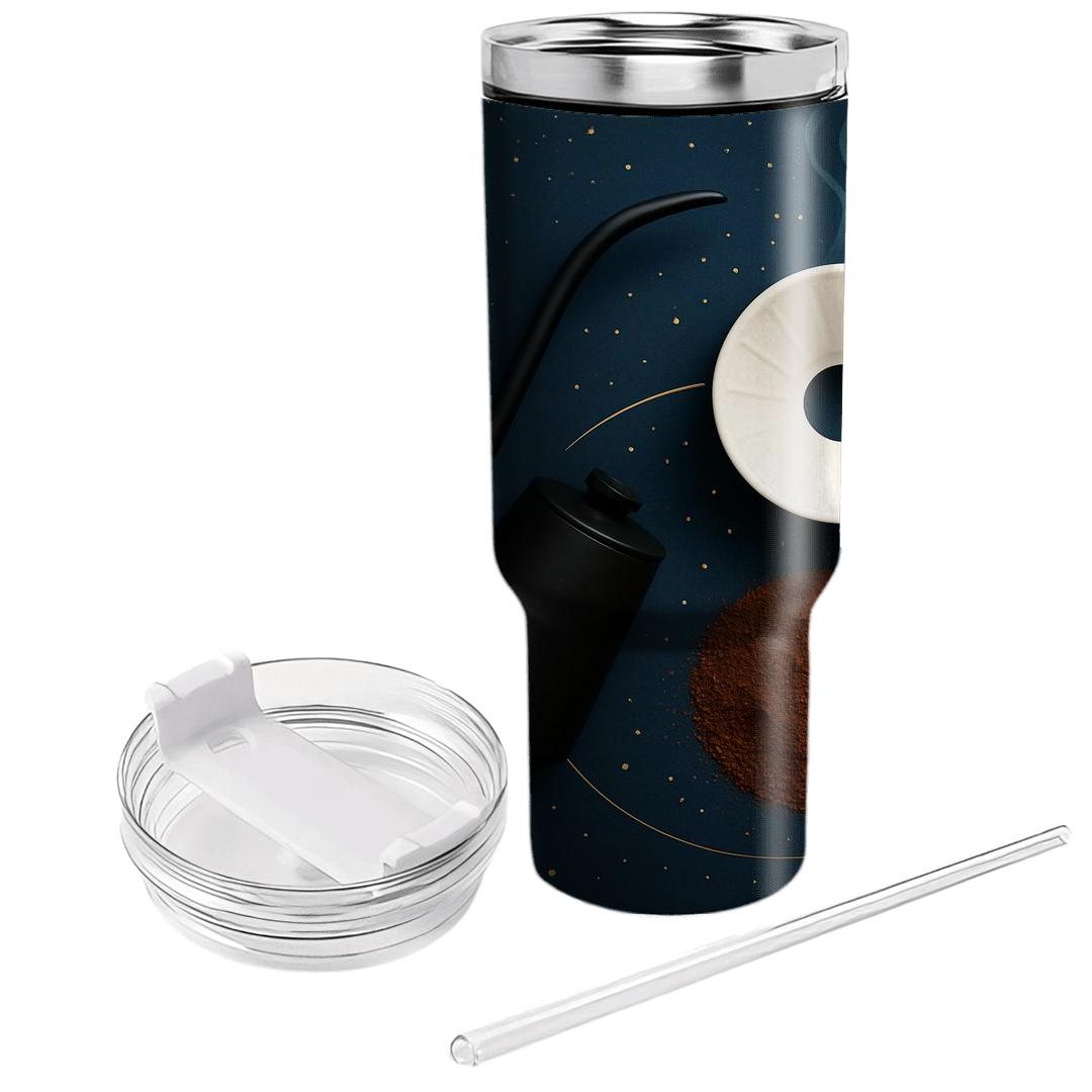 Starlit Pour Over Atlas travel tumblers