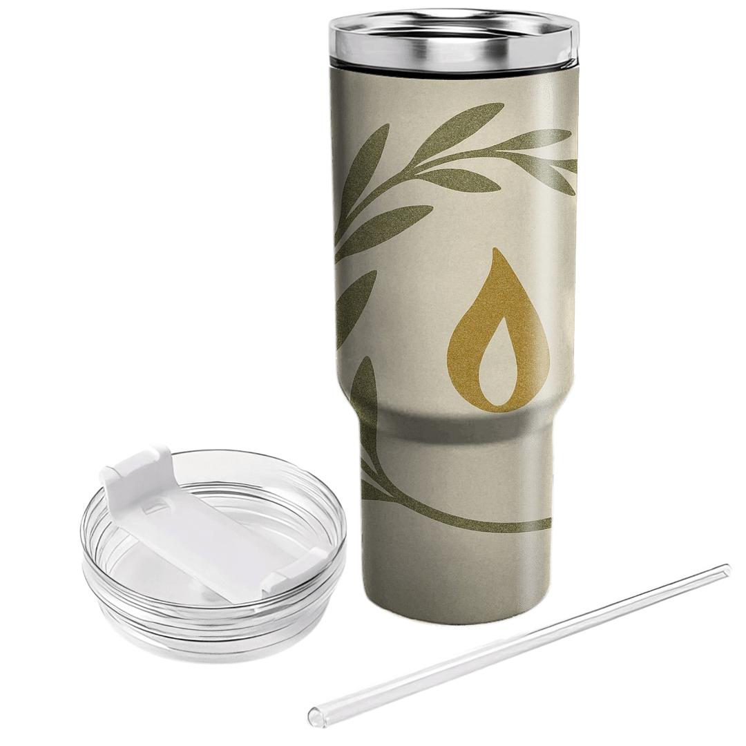 Olive Branch Of Quiet Mercy personalized tumblers