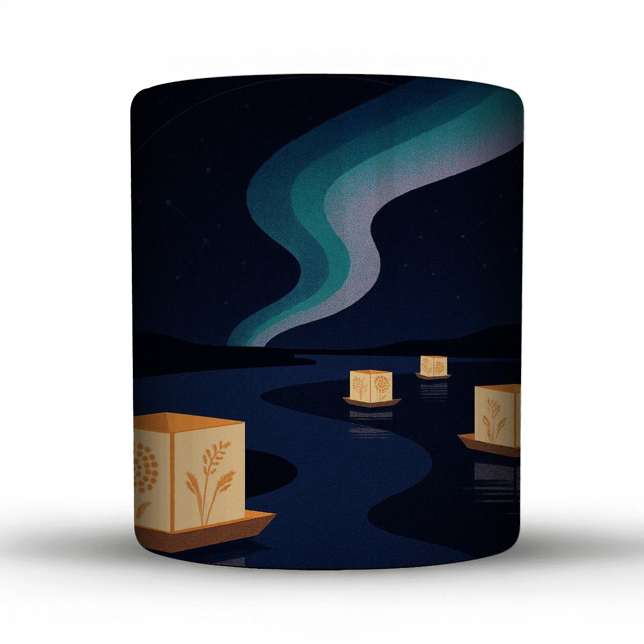 Aurora Lantern Regatta gift mugs for occasions