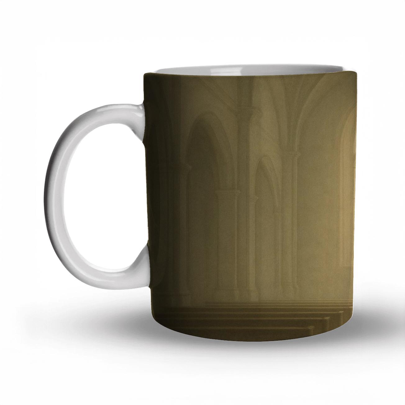 Sanctuary Window Of Quiet Grace premium drinkware mugs