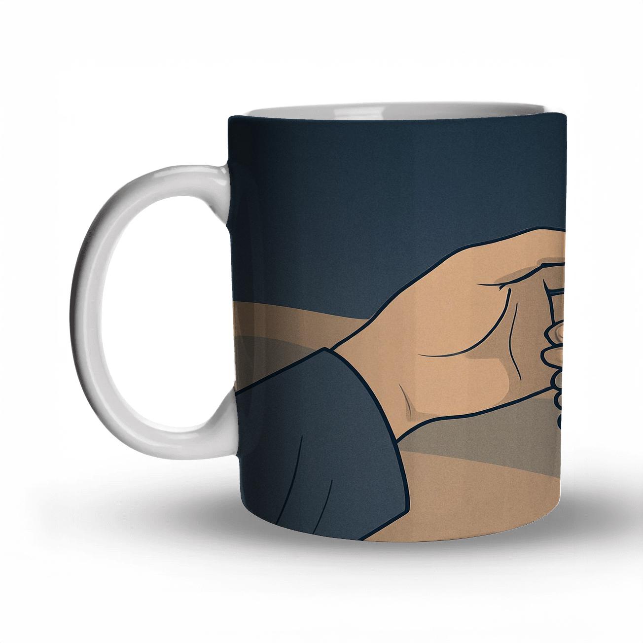 Desert Prayer Thread Under A New Moon personalized mugs