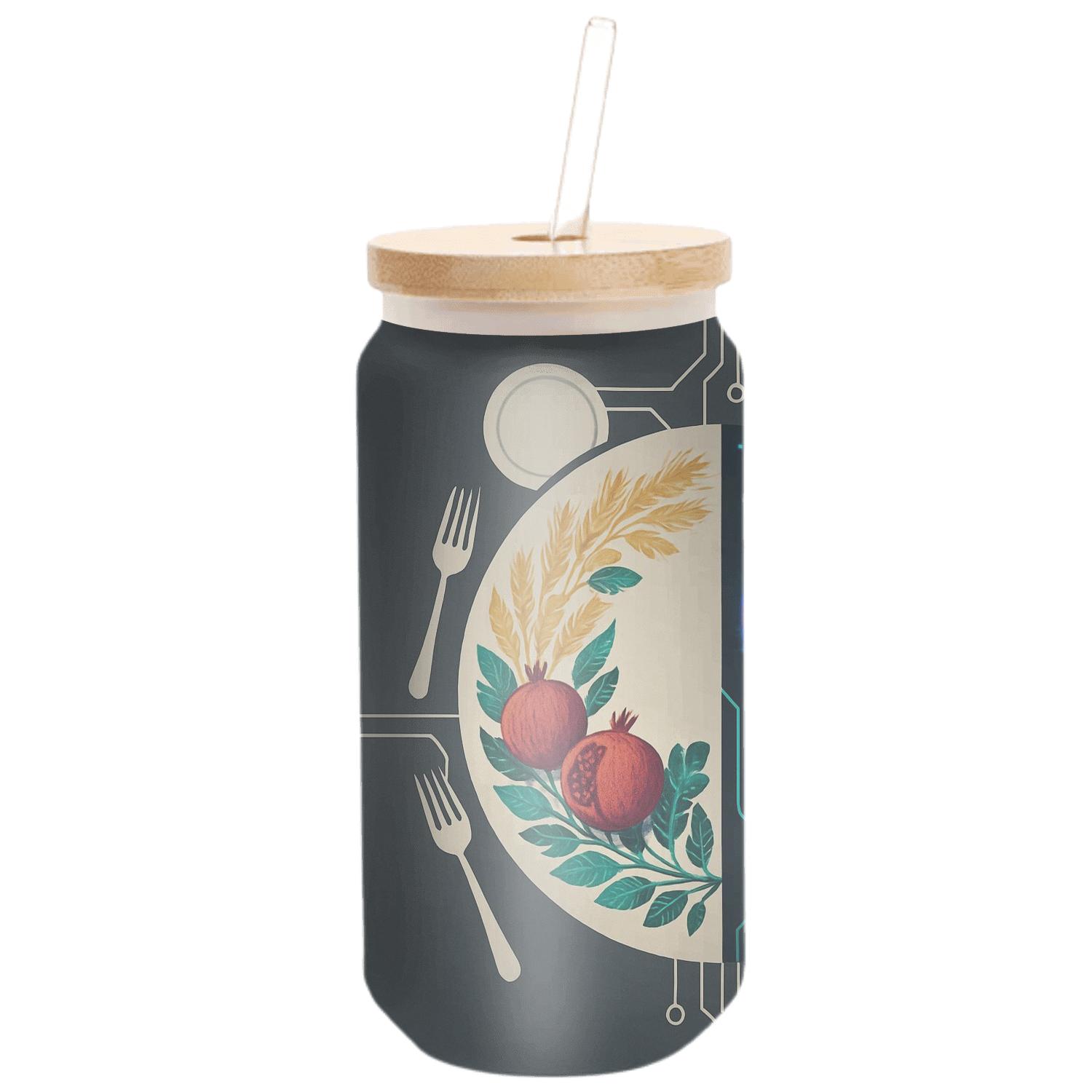 Quantum Equinox Feast textured glass