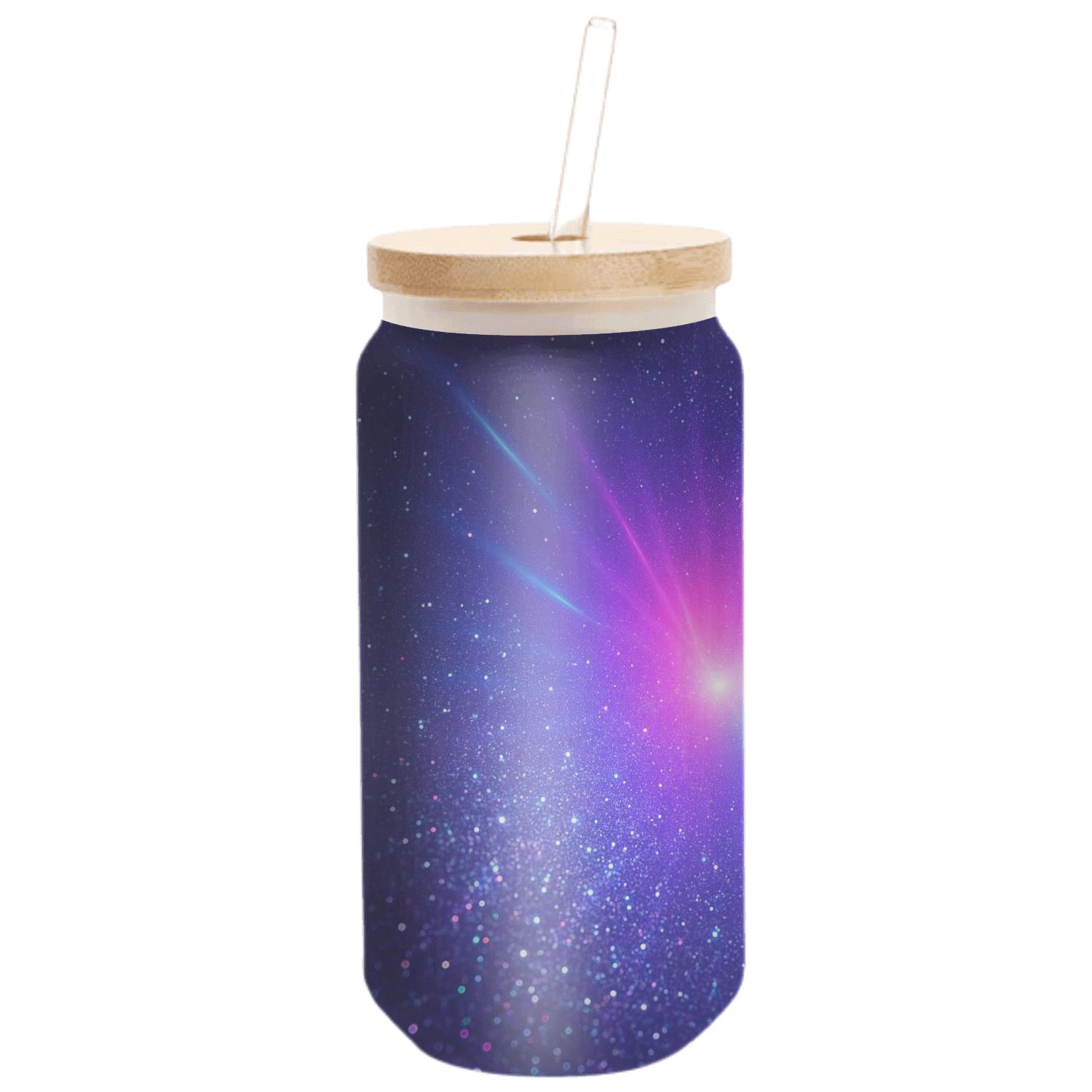 Neon Prism Glitter Afterglow handcrafted glassware drinkware