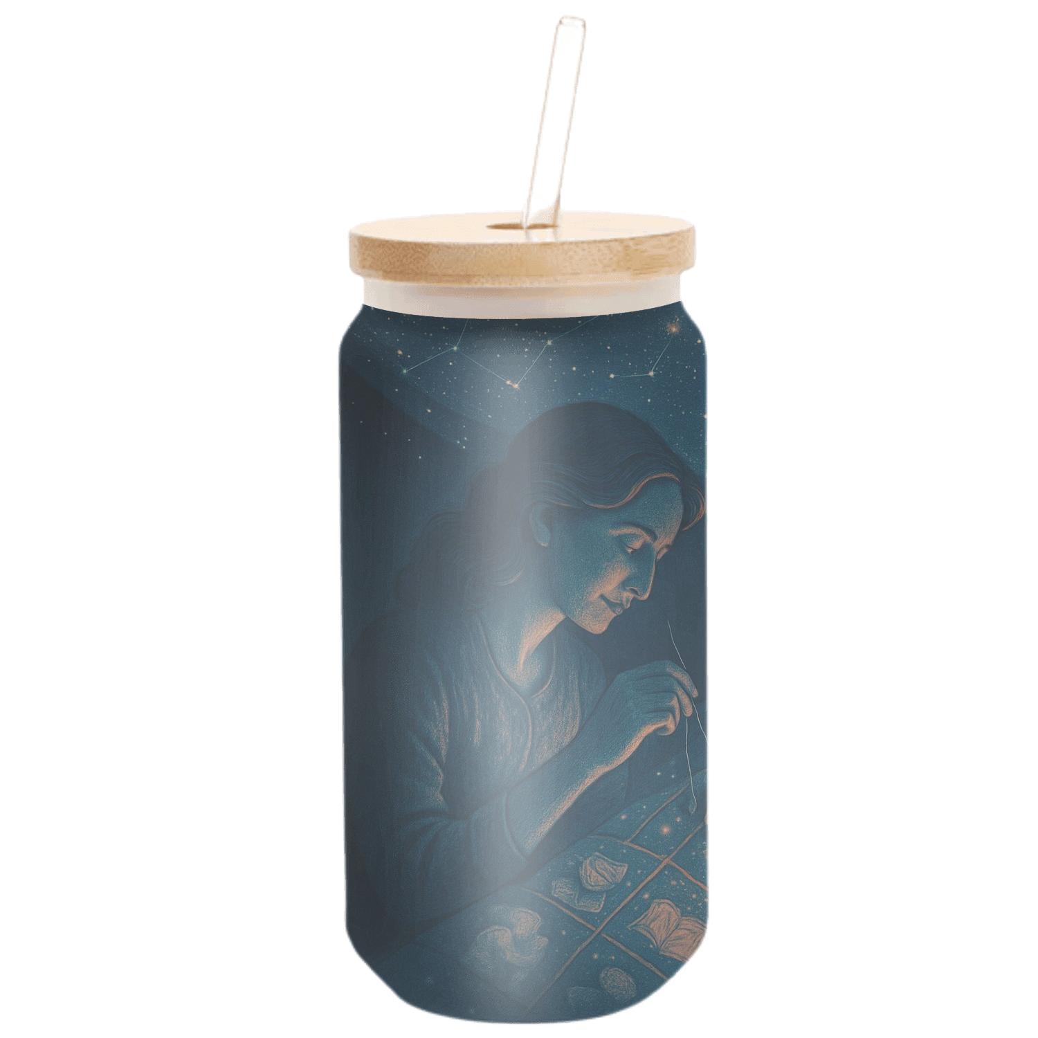 The Constellation Quilt A Sky Sewn From Her Patience glassware drinkware