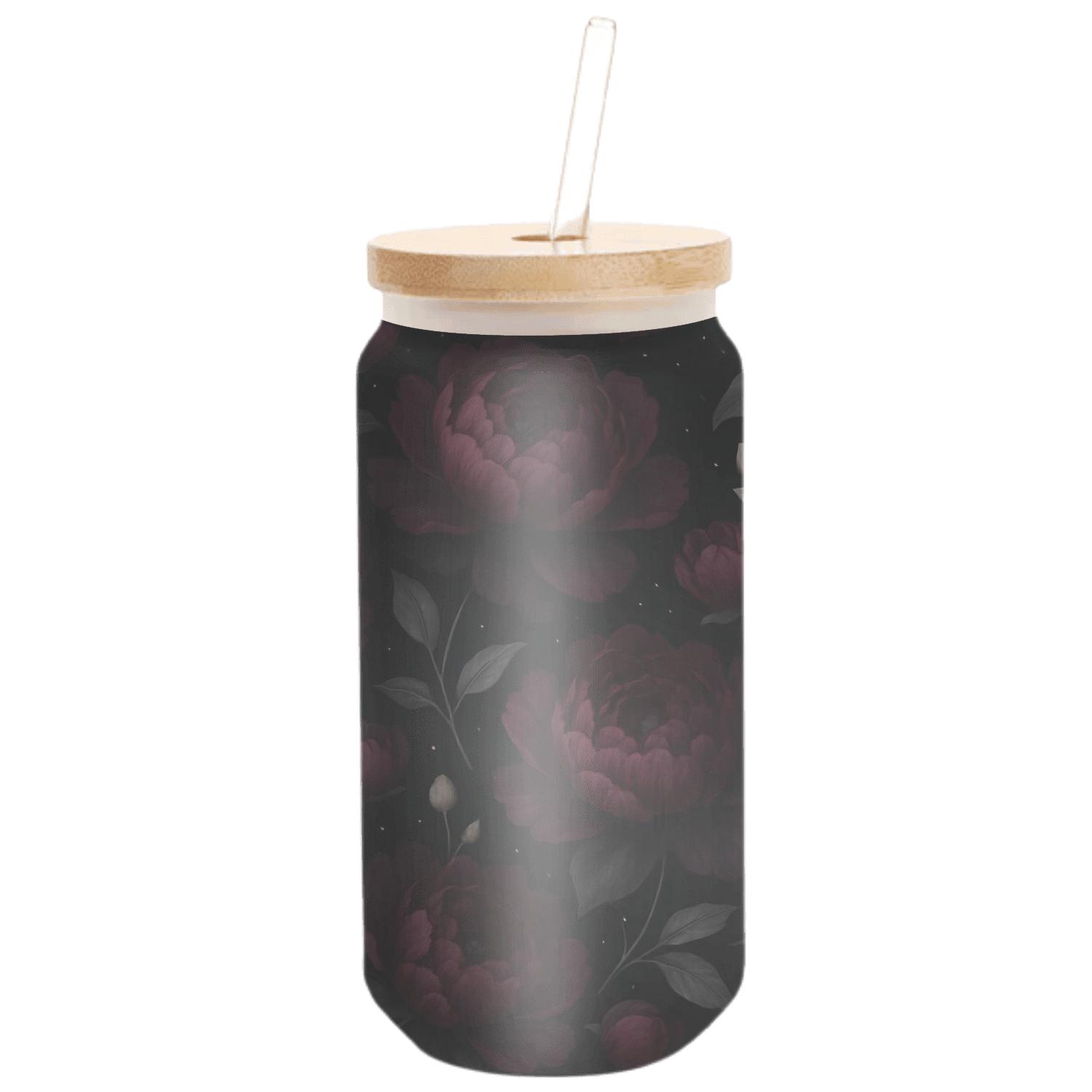 Midnight Peony Constellation insulated glass vessels