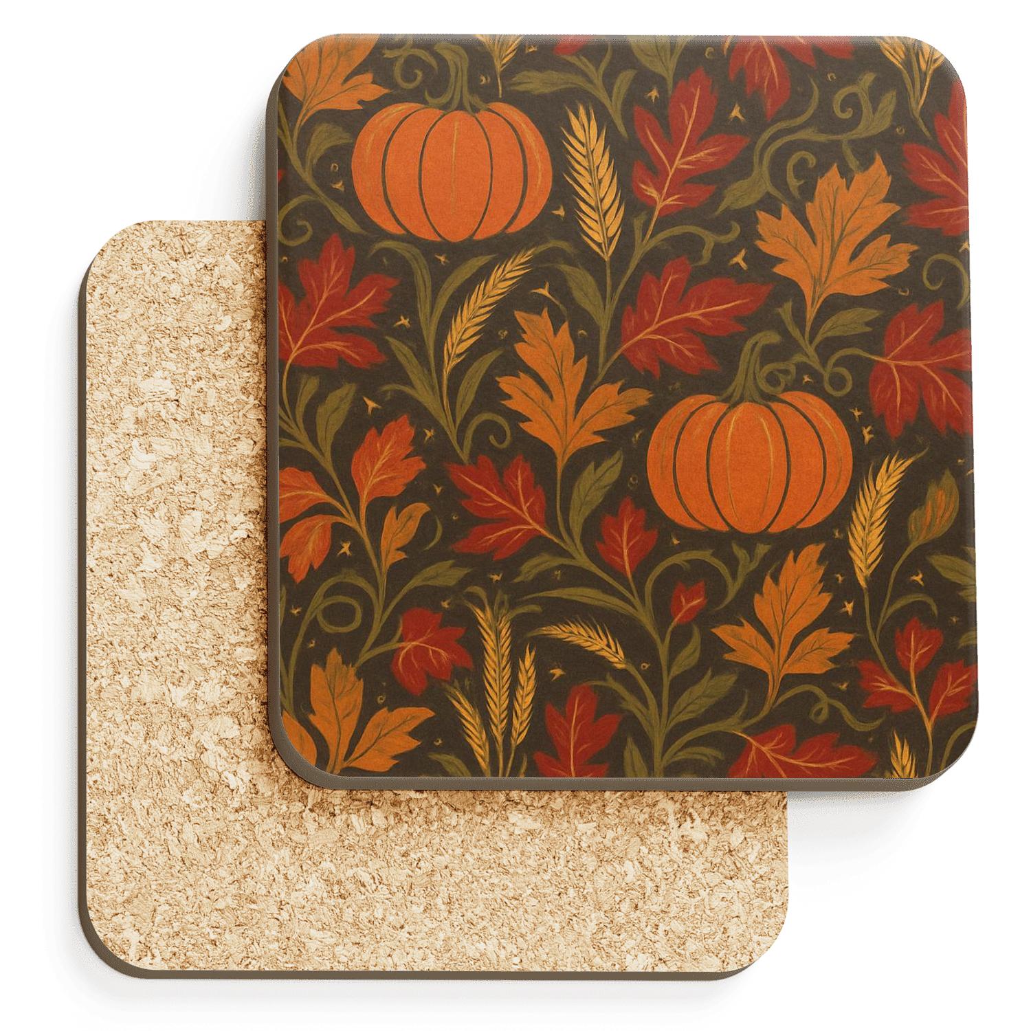 Autumn Meteor Harvest Tapestry coasters for home decor