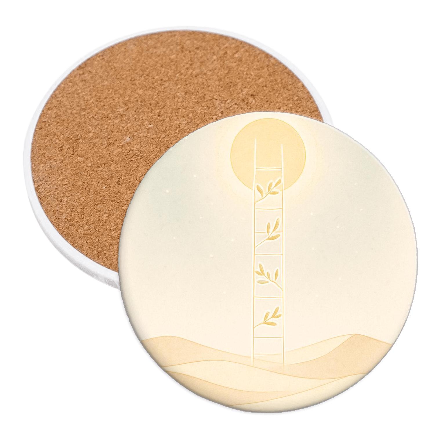 Ladder Of Mercy Dawn custom engraved coasters