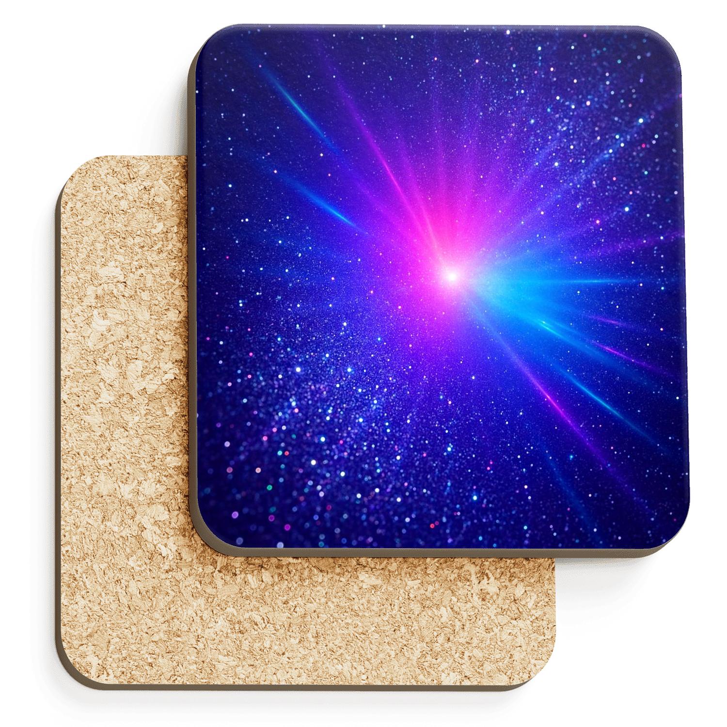 Neon Prism Glitter Afterglow stone coaster collections