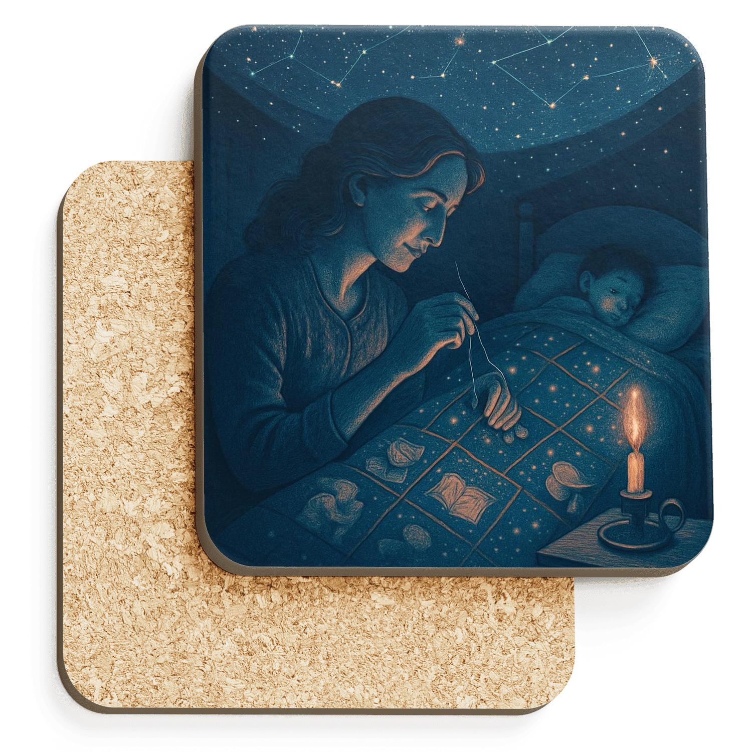 The Constellation Quilt A Sky Sewn From Her Patience elegant tabletop coasters