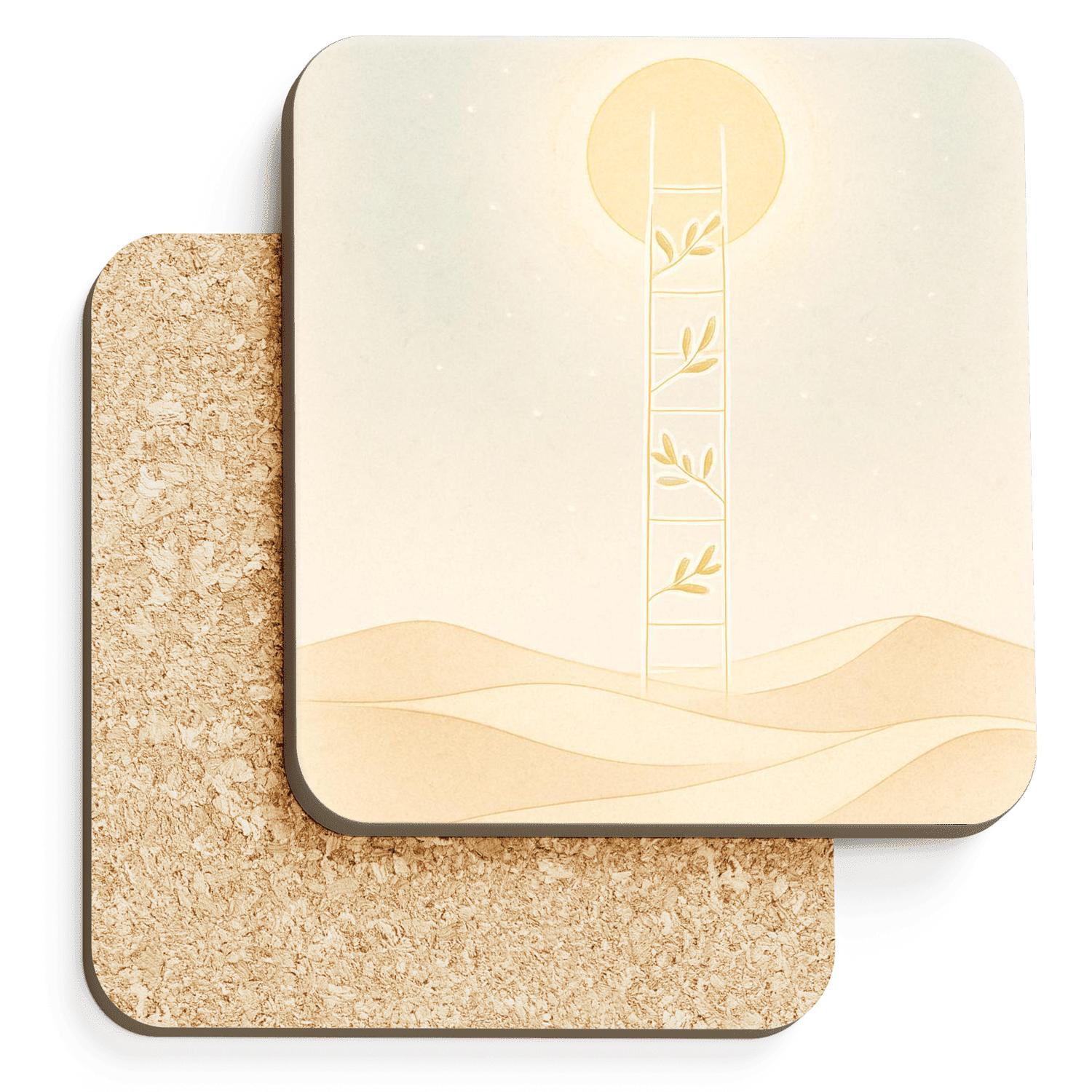 Ladder Of Mercy Dawn absorbent drink coasters