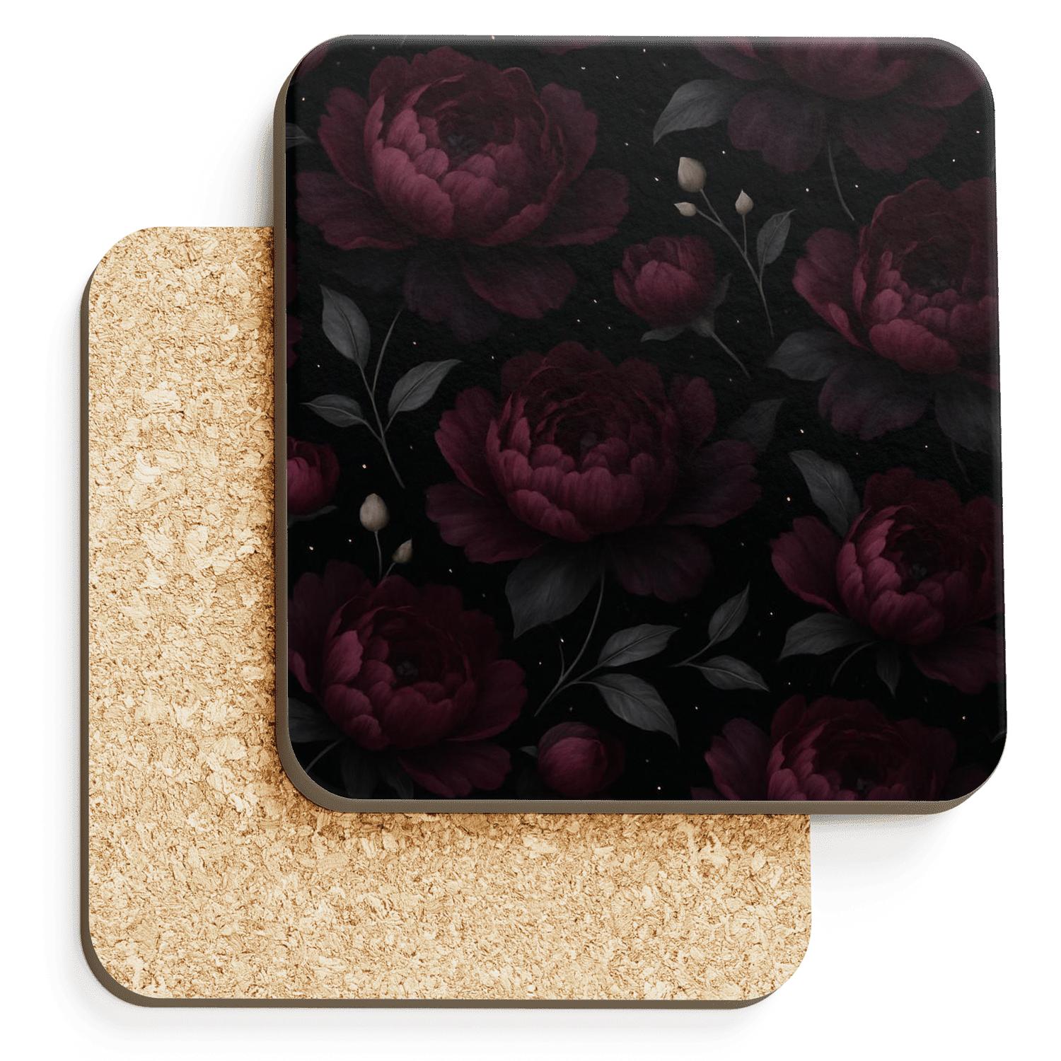 Midnight Peony Constellation stone coaster collections