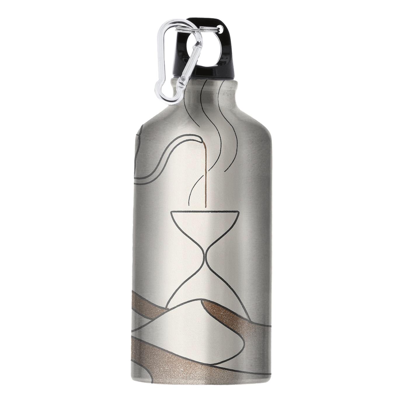 Pour Over Time Dilation sports bottles with lids