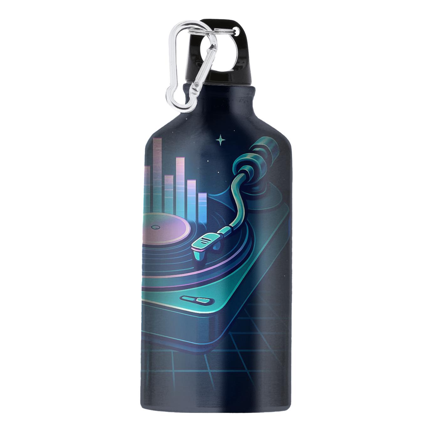 Future Funk Hologram Turntable stylish sports bottles