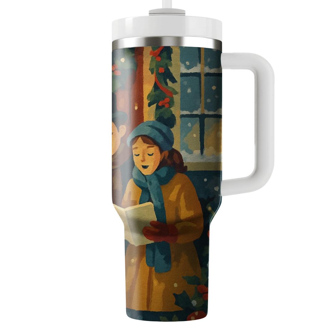 Wreathlit Welcome personalized tumblers