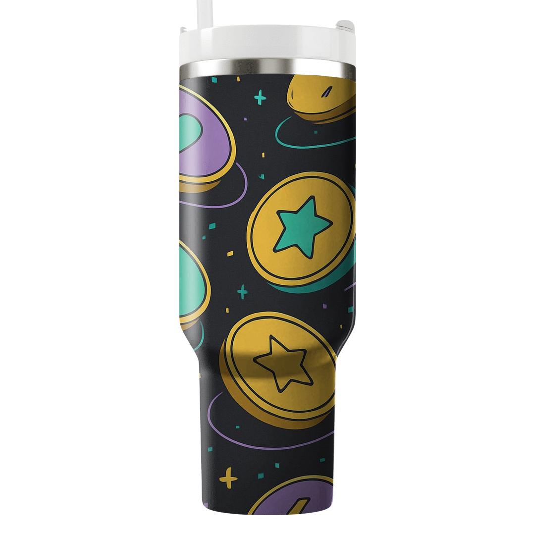 Arcade Token Orbit custom tumblers