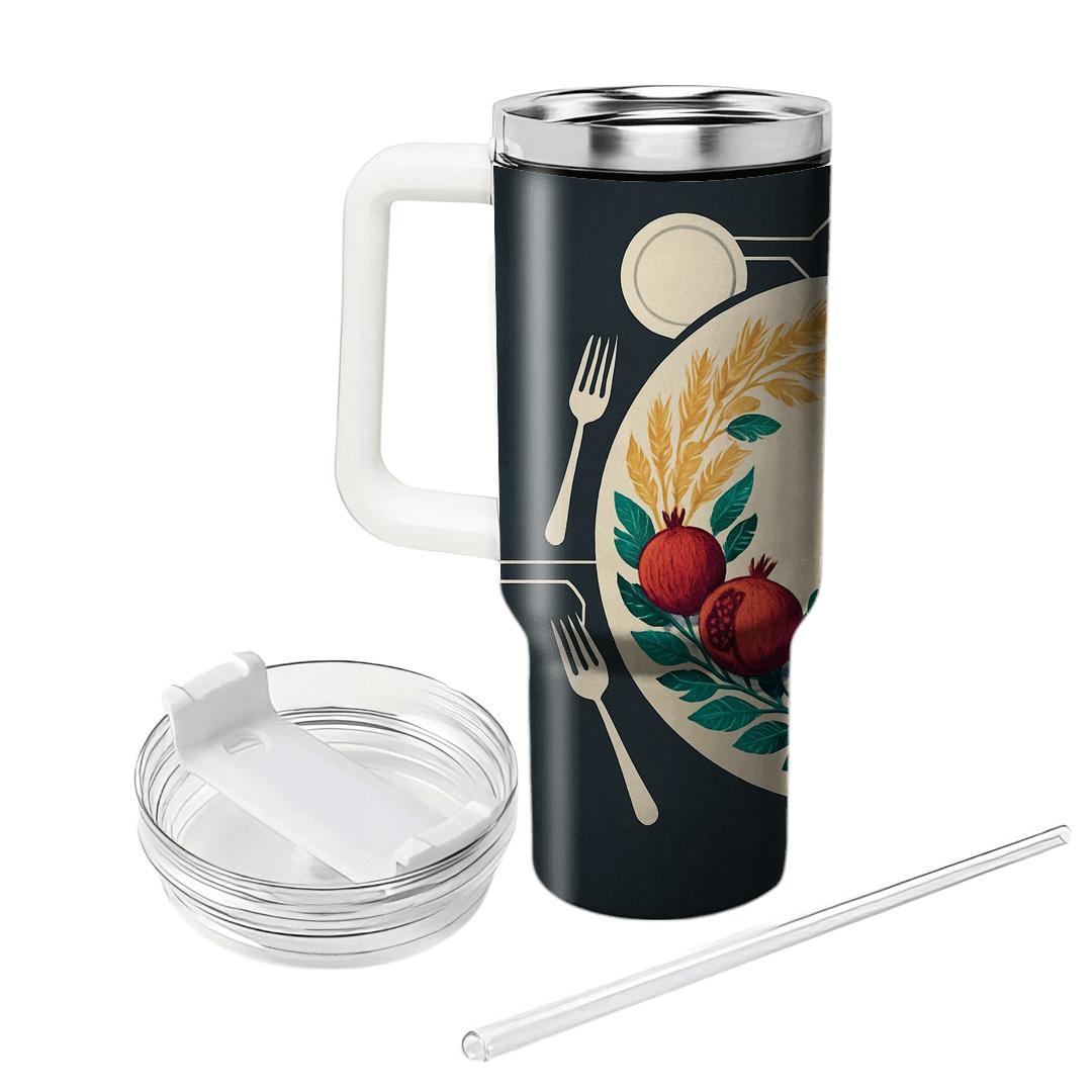 Quantum Equinox Feast tumblers with lids