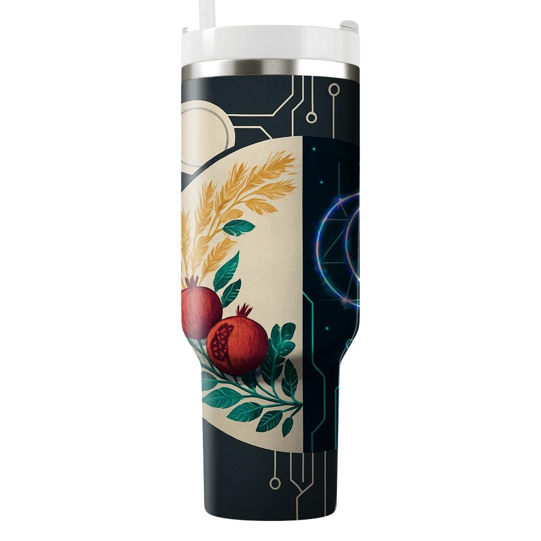Quantum Equinox Feast tumblers with lids