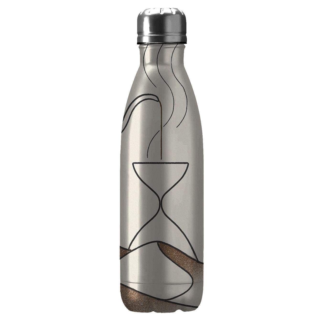Pour Over Time Dilation water bottles with lids