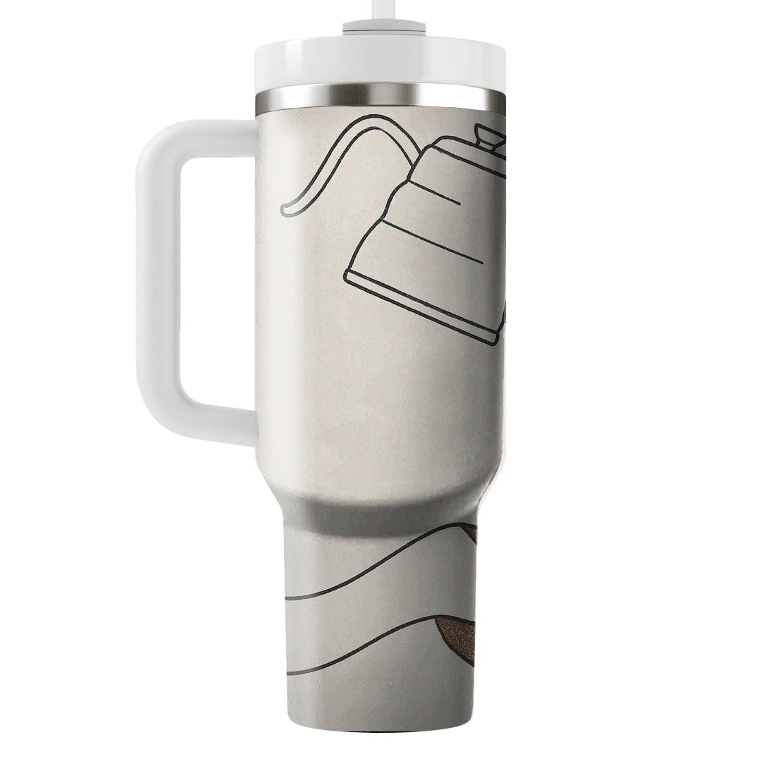 Pour Over Time Dilation tumbler cups