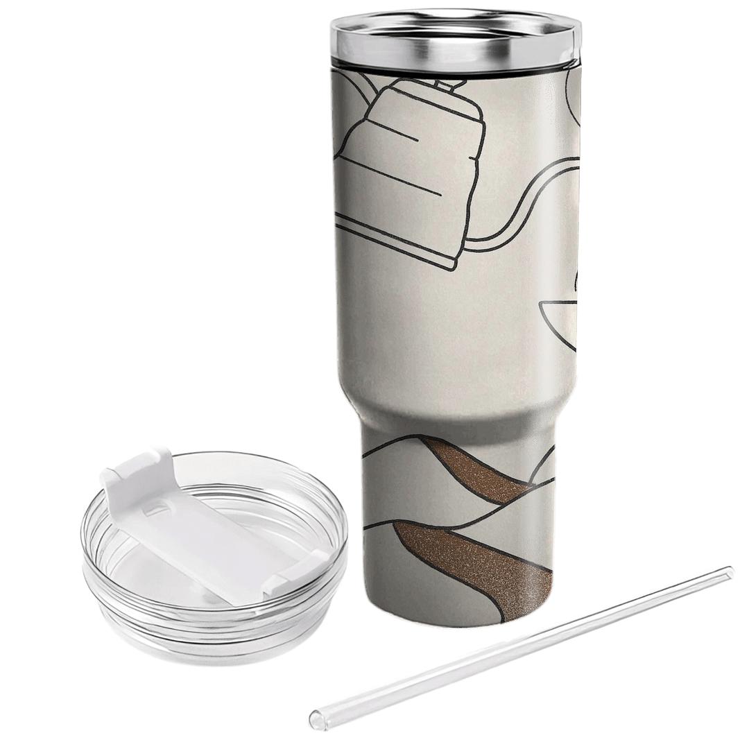 Pour Over Time Dilation tumbler cups