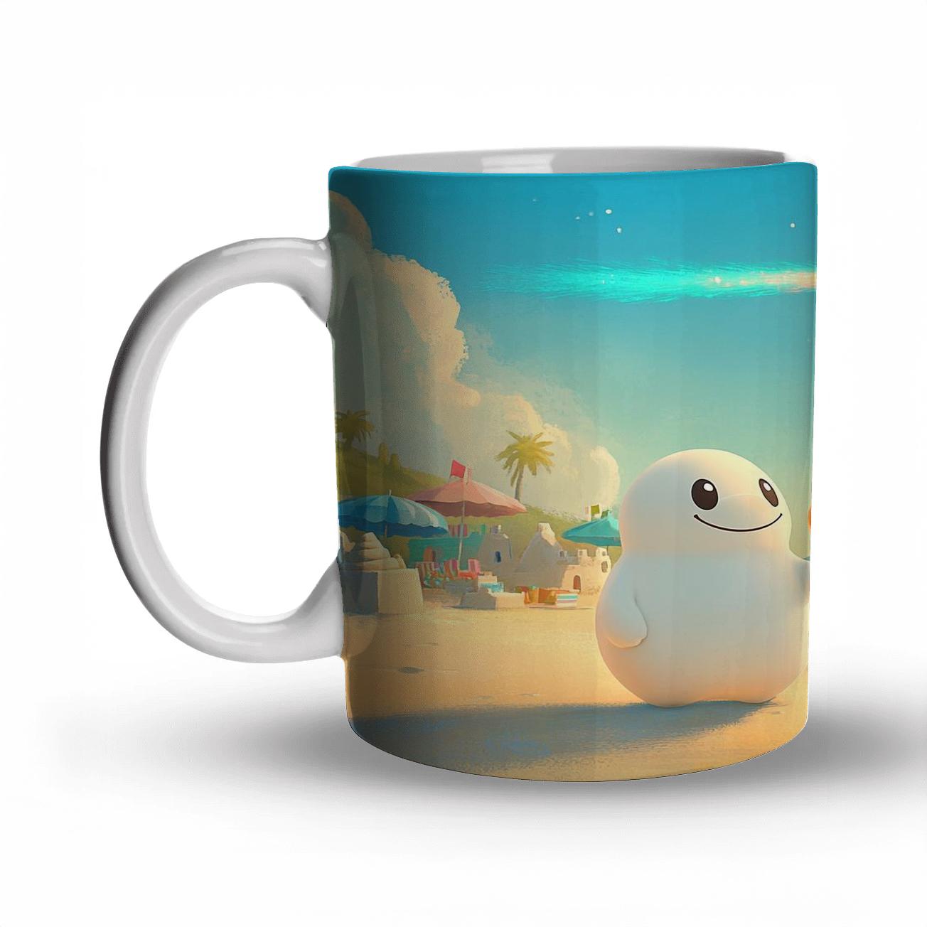 Baymax Comet Coastline Helper Mission decorative mug sets