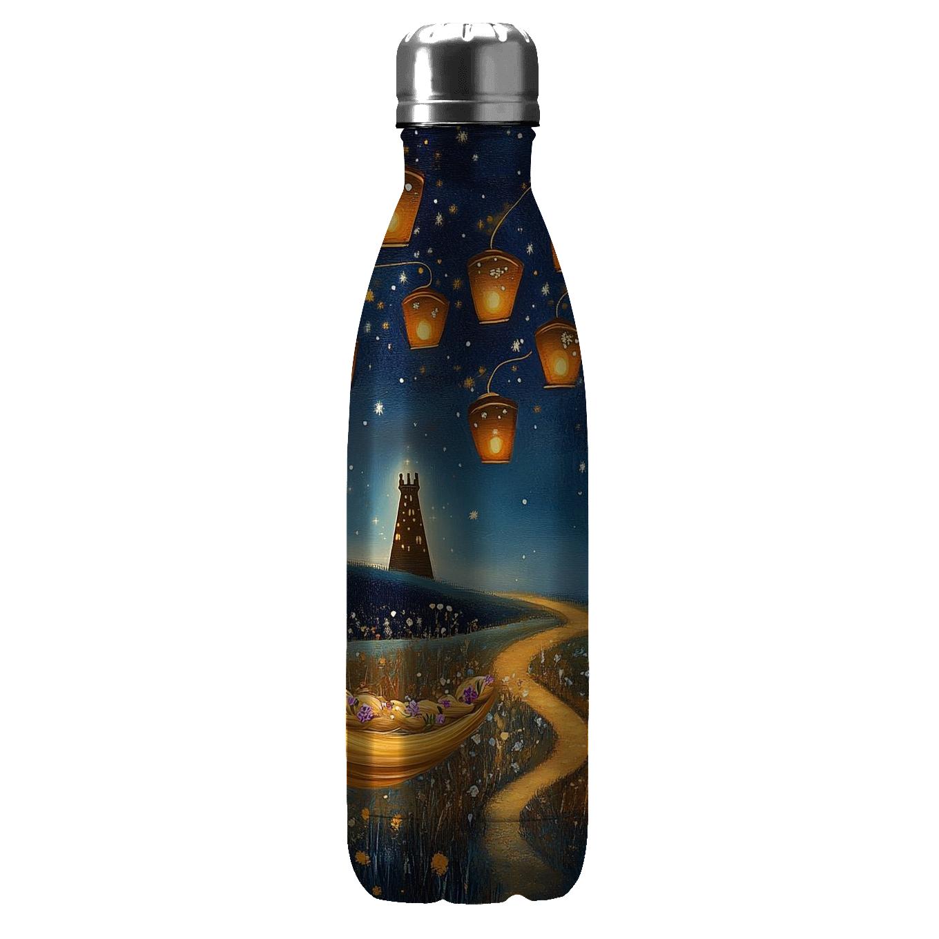 Rapunzel Lantern Meadow Starlight personalized water bottles