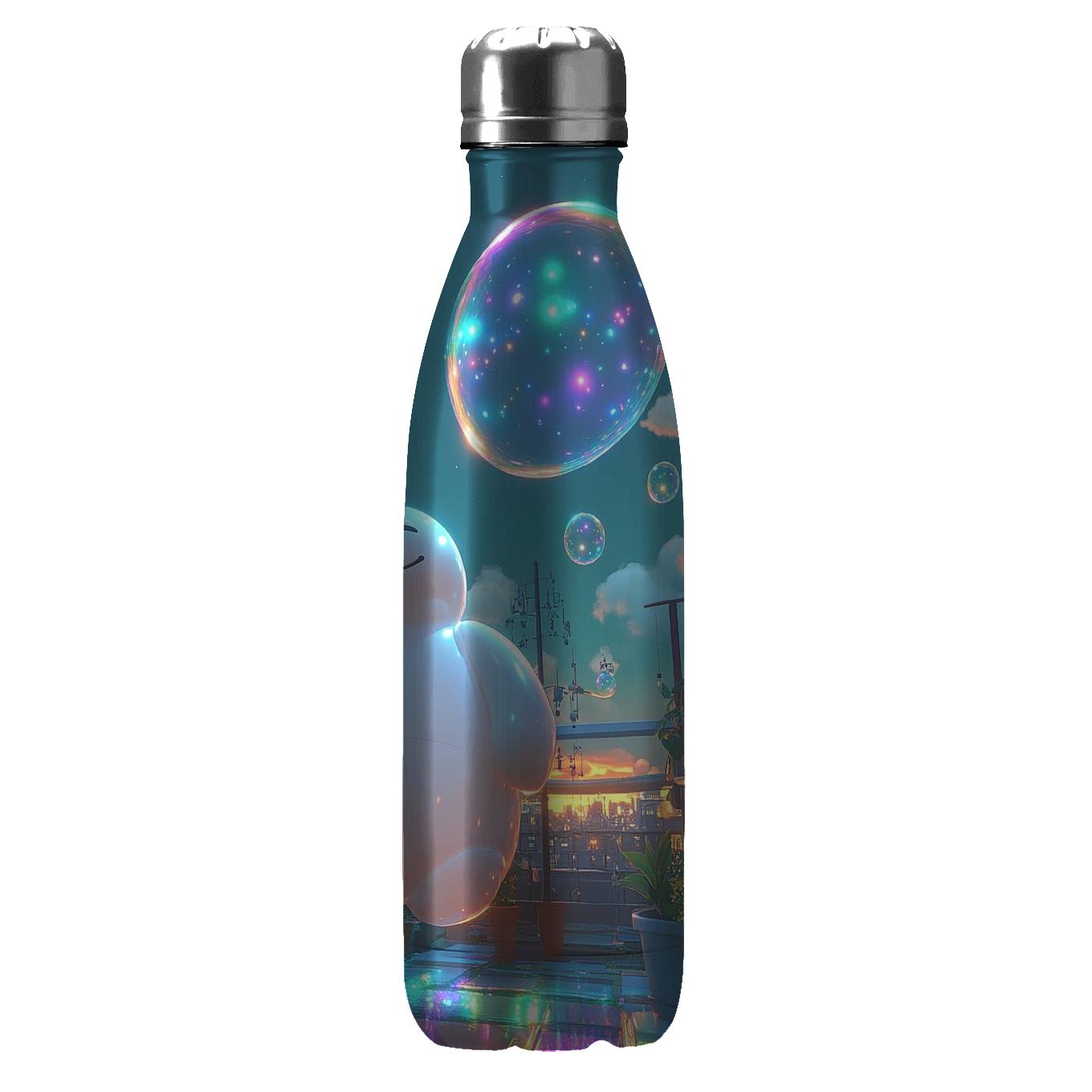Baymax Cosmic Bubble Garden decorative water bottles