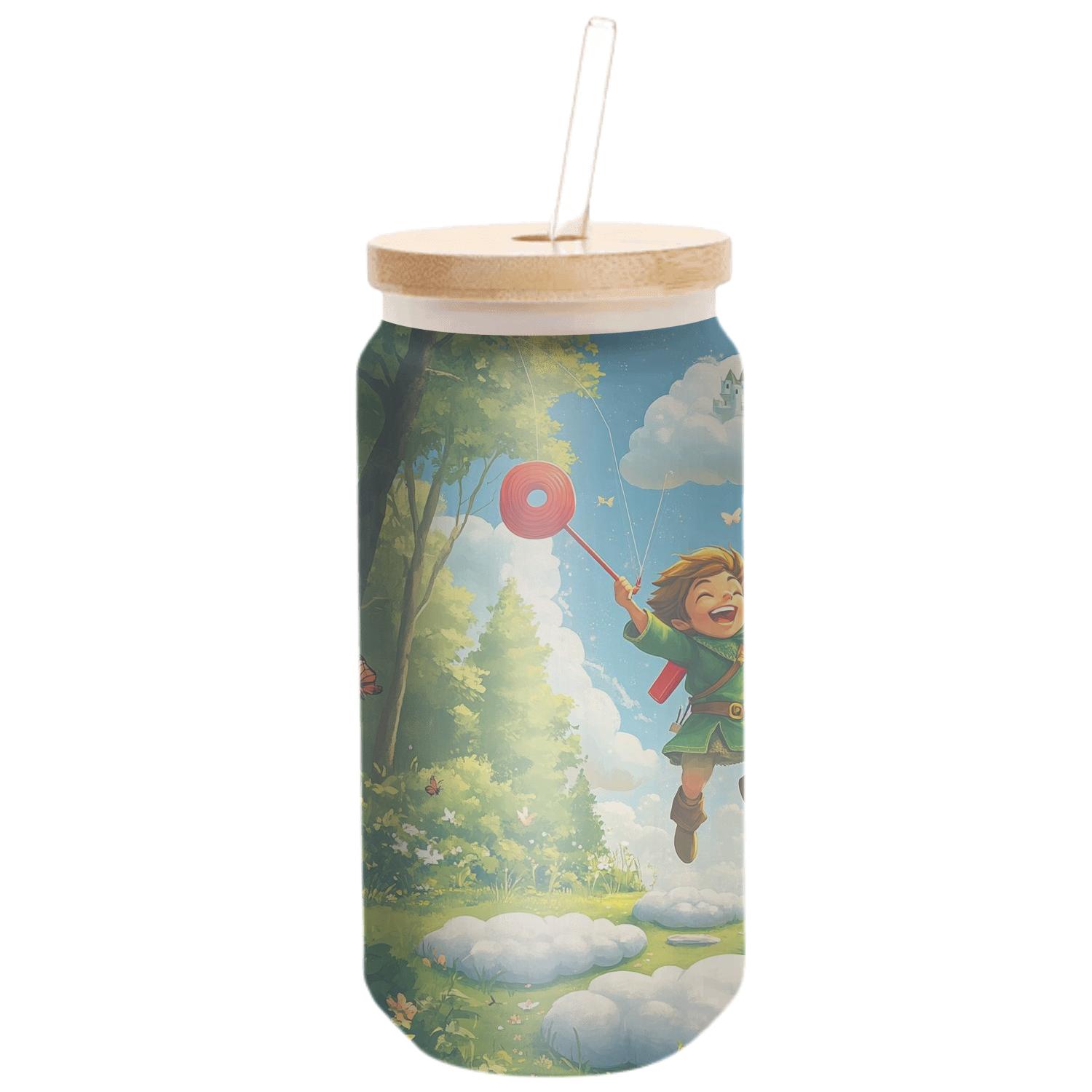 Robin Hood Woodland Cloud Castle Challenge Disney Inspired textured glass
