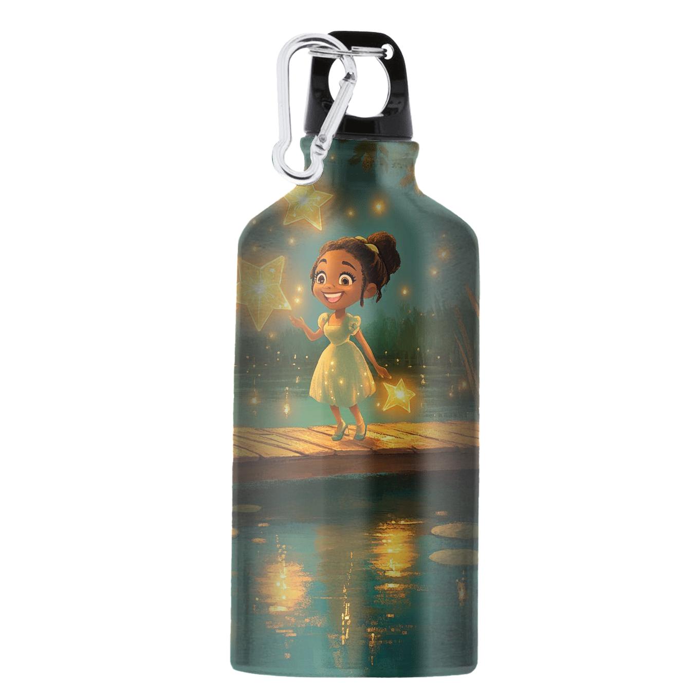 Tiana And Louis Bayou Star Lanterns Disney Inspired portable sports bottles