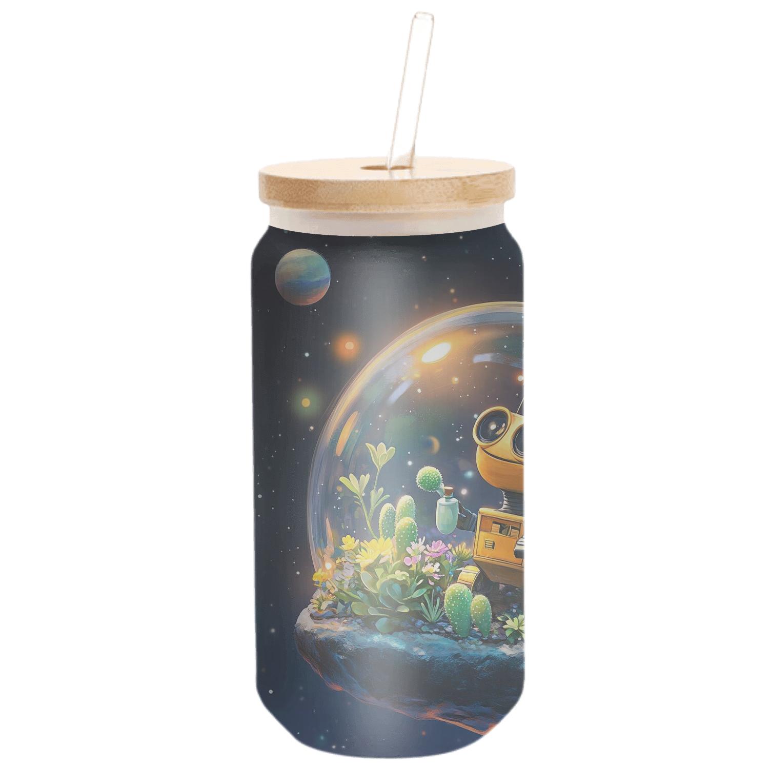 WALL E Cosmic Terrarium Discovery Disney Inspired insulated glass vessels
