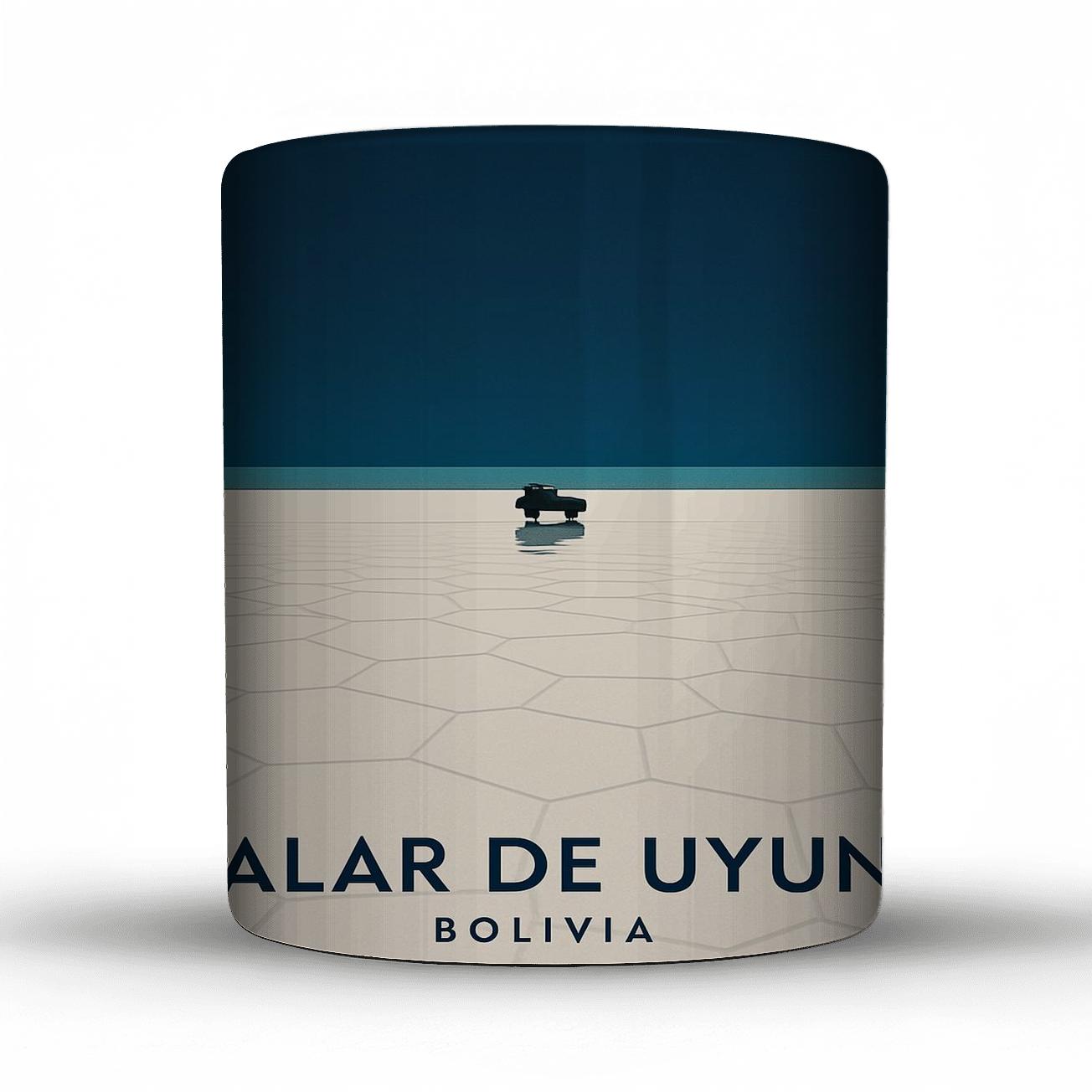 Salar De Uyuni - Uyuni, Bolivia custom printed mugs
