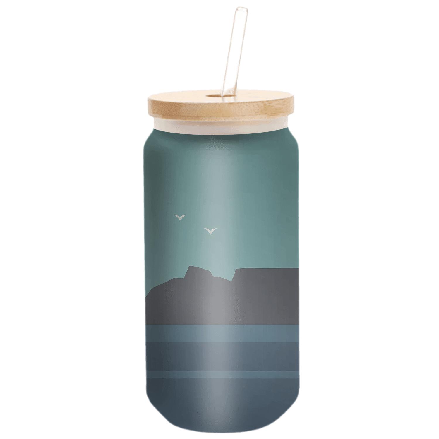 Table Mountain Cape Town South Africa handcrafted glassware drinkware