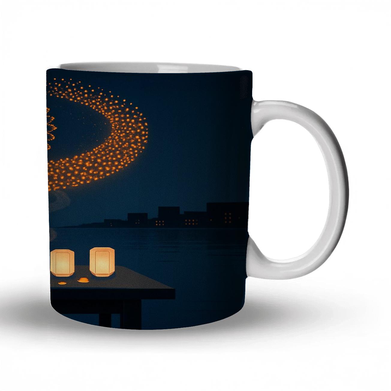 Lantern Drones For The Ancestors custom printed mugs