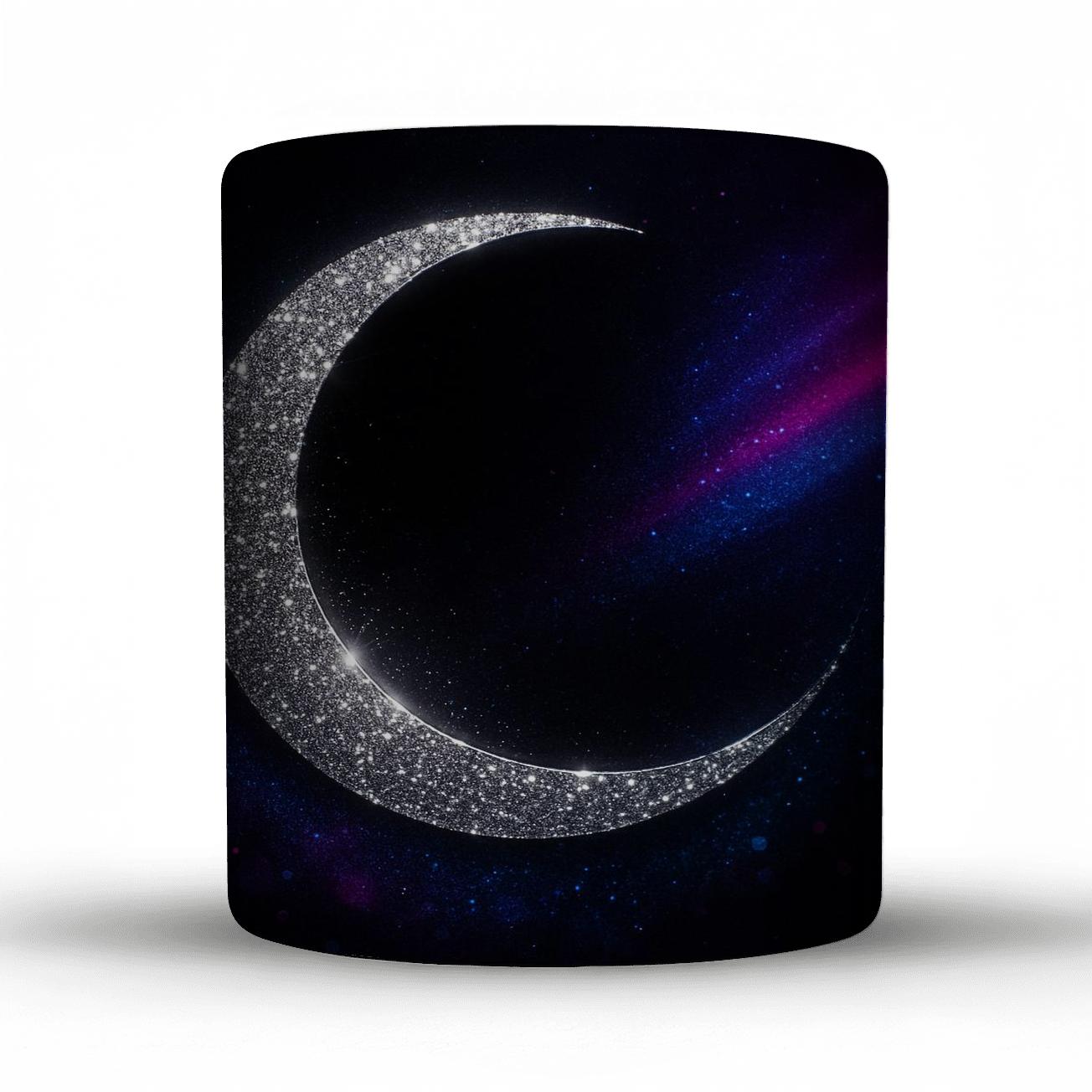 Velvet Disco Glitter Eclipse custom printed mugs