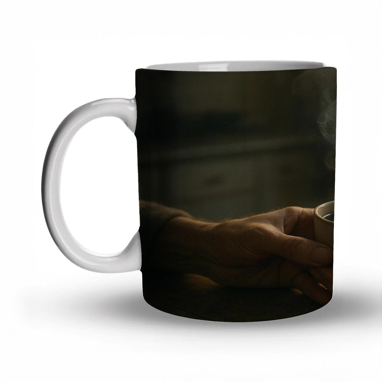 Cup Of Dawn Memory The Warmth She Poured Into You premium drinkware mugs