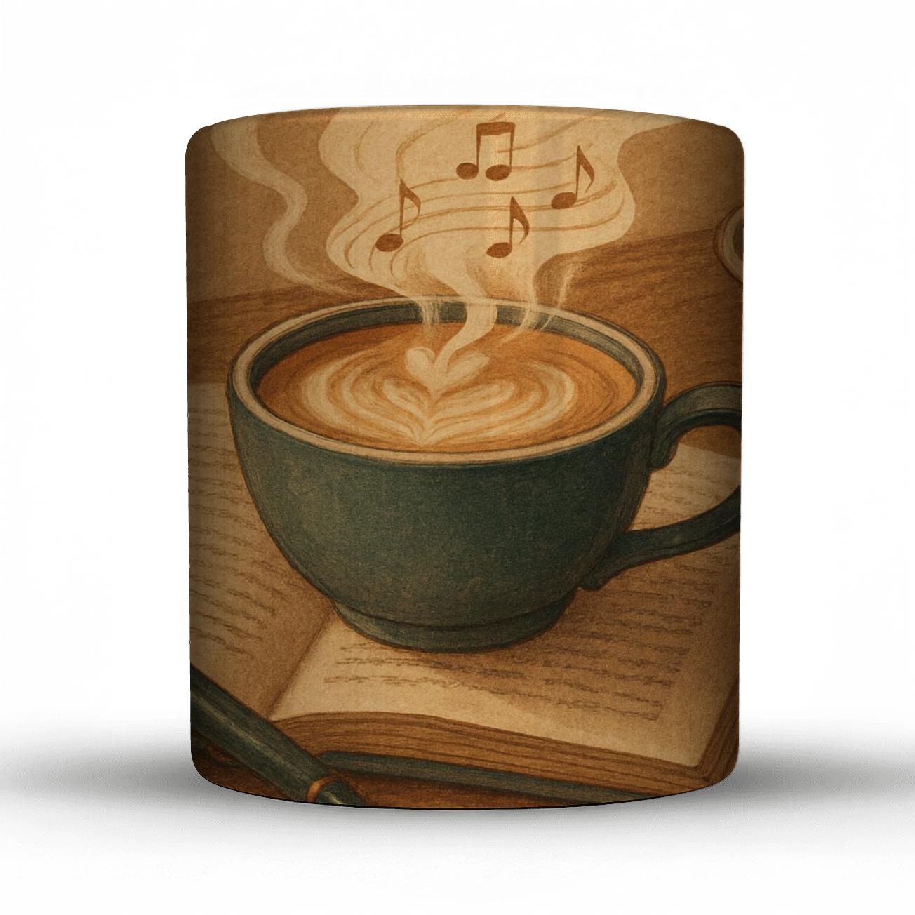 Library Latte Lullaby novelty coffee mugs