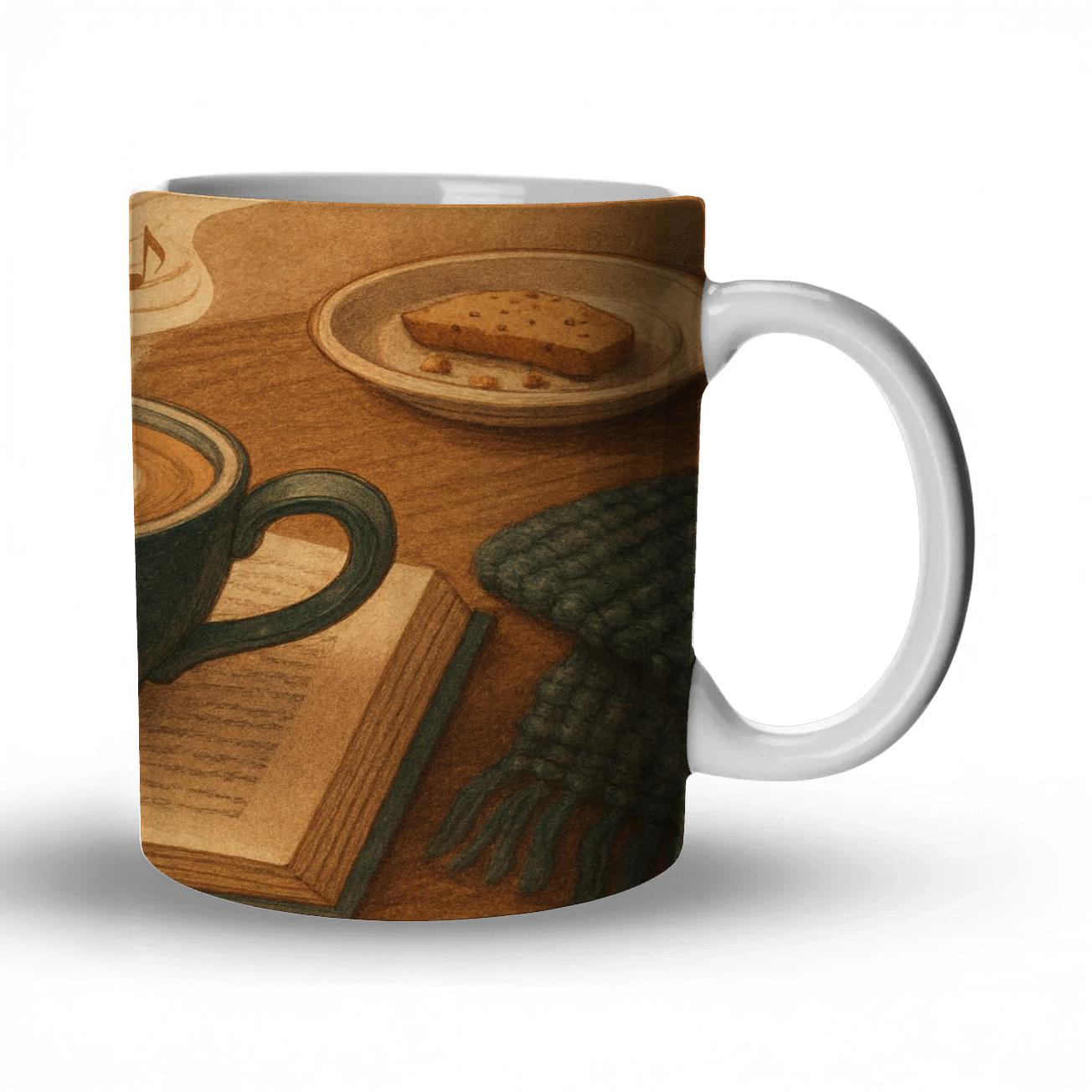Library Latte Lullaby novelty coffee mugs
