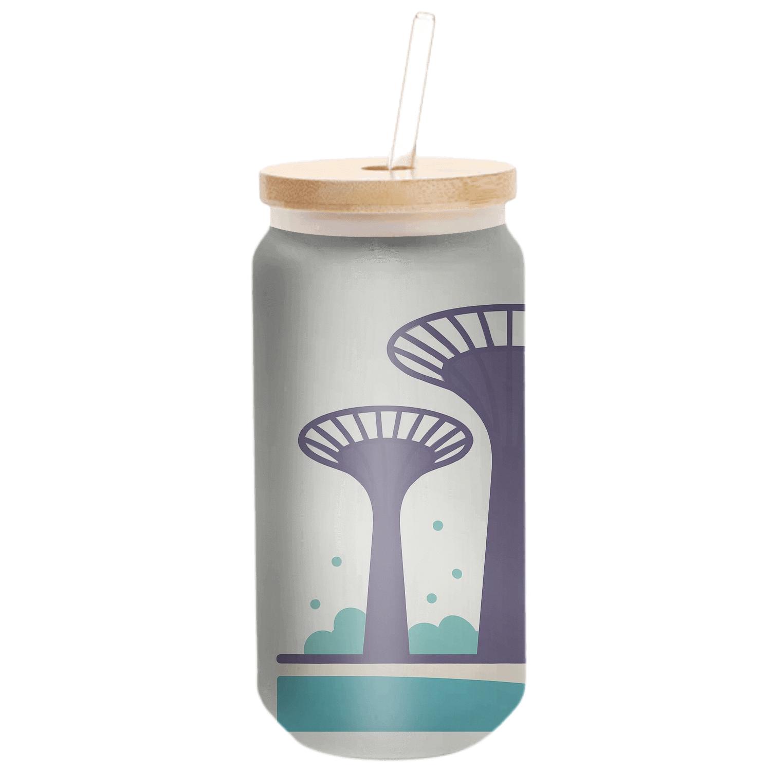 Gardens By The Bay Singapore custom engraved glassware