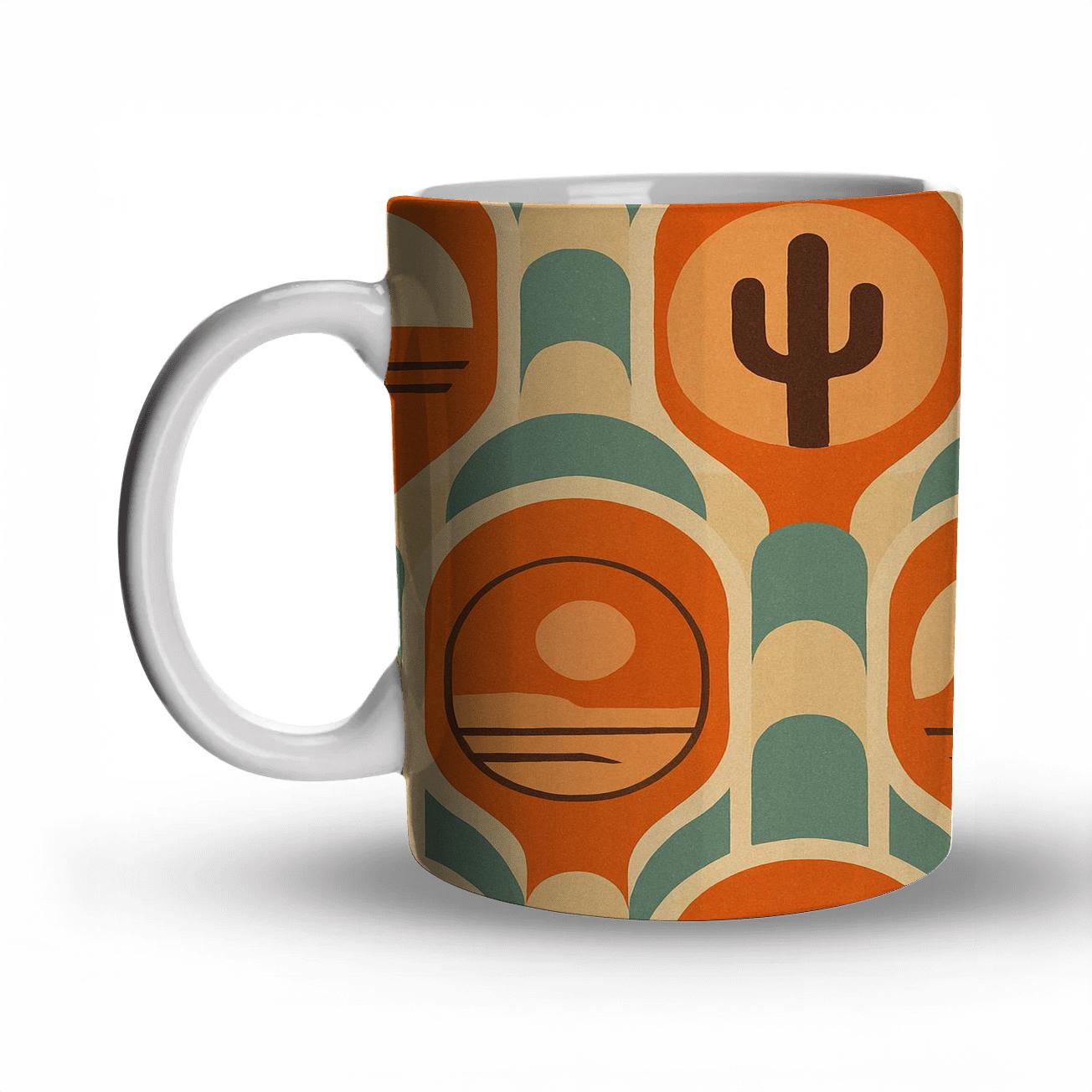 Desert Roadtrip Medallions gift mugs for occasions