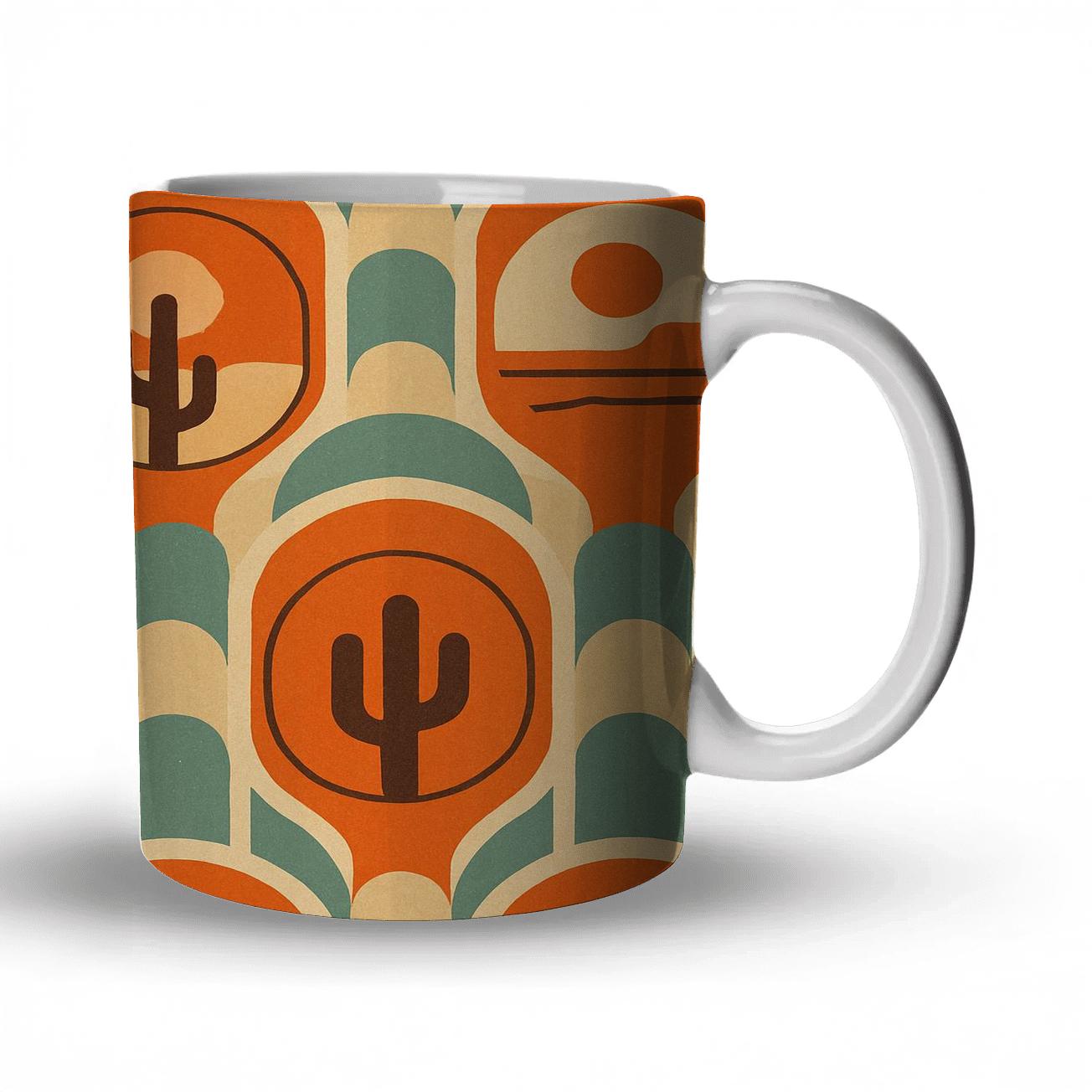 Desert Roadtrip Medallions gift mugs for occasions