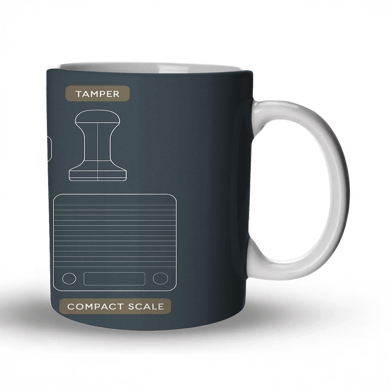 Espresso Tools Blueprint gift mugs for occasions