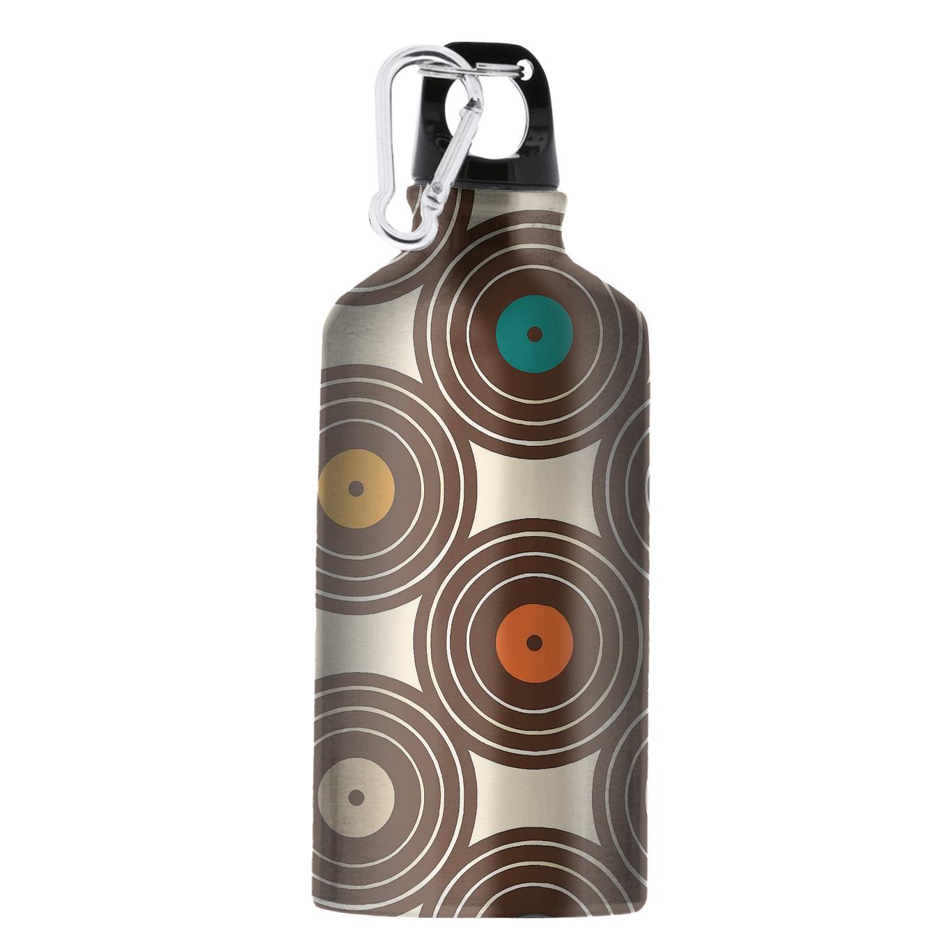 Groovy Record Ripple Grid sports bottles for gifts