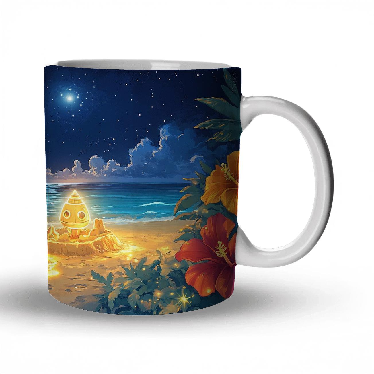 Stitch And Lilo Starry Beach Treasure Hunt Disney Inspired novelty coffee mugs